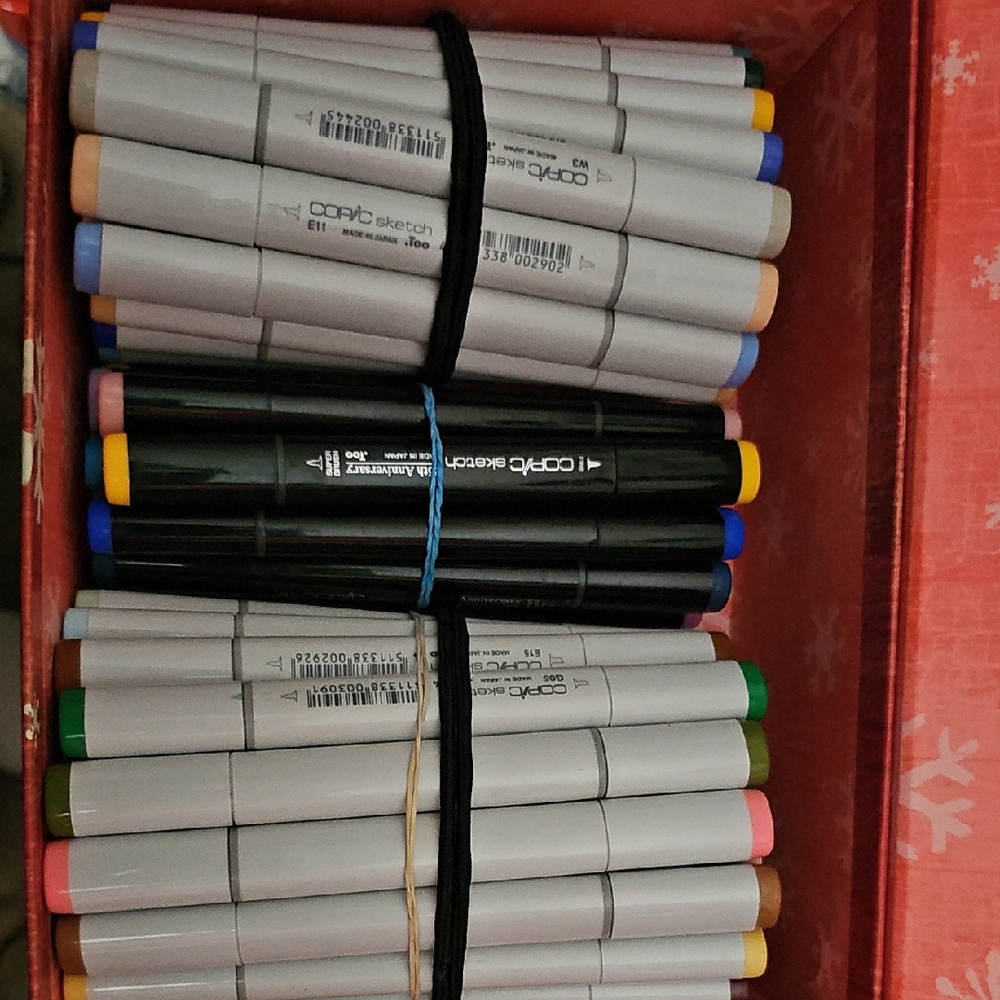 Copic Marker Set w/14 25th Anniversary Markers